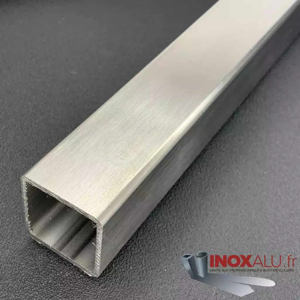 Tube inox 316 25 mm - barre de 2 mètres