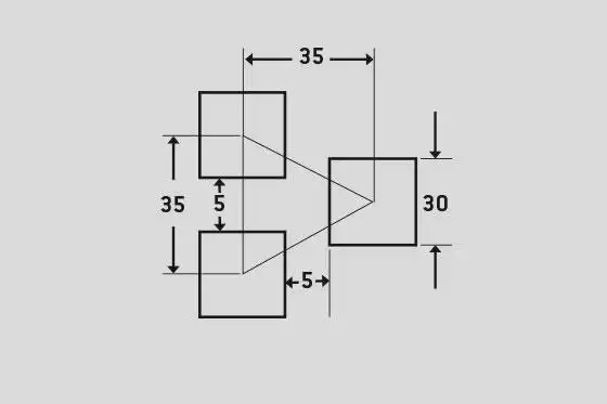 chess 30x5 ép.1mm 