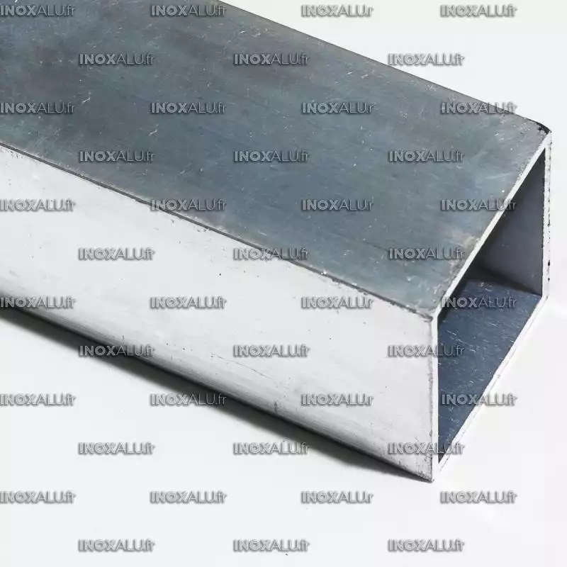 Tube Acier Carré 80x80x2 Mm - Longueur Au Choix De 50 à 300 Cm - S235 Brut Pour Bricolage/soudure