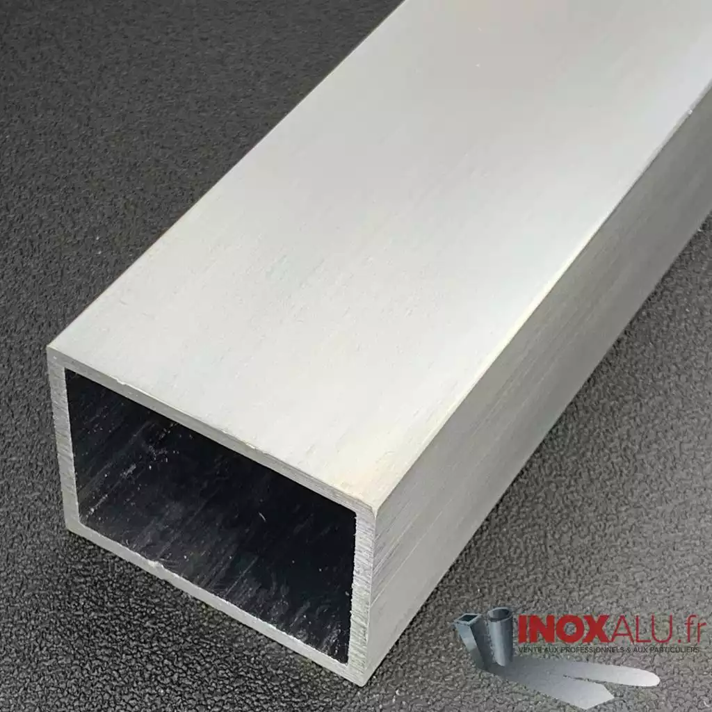 Tube Alu anodisé 25 x 2 mm, vente Tubes et profilés en Alu ou Inox