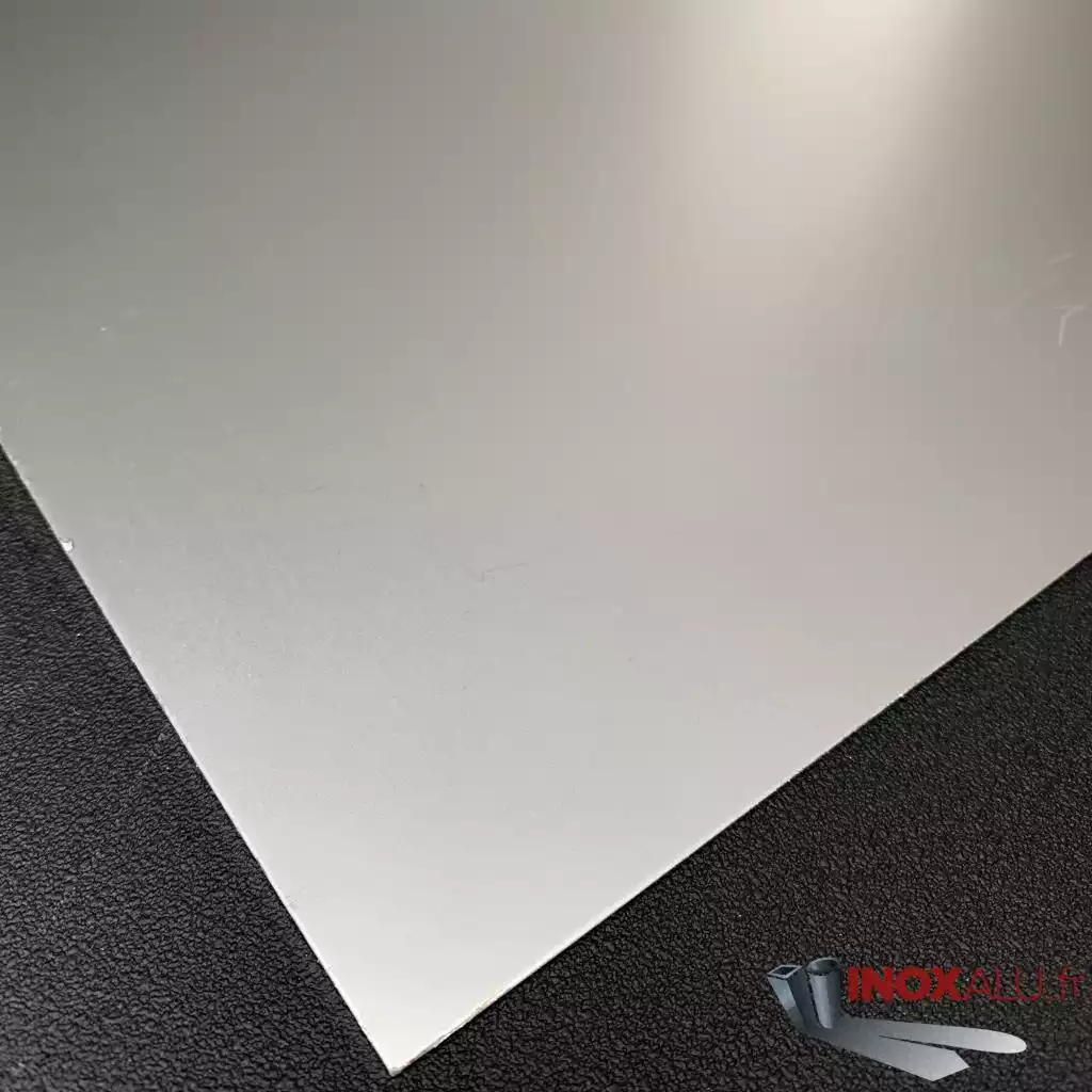 2 mm Tôle ondulée en aluminium 1,5 mm Largeur au choix Longueur 750 mm 