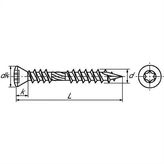 211324 VB TER TFB 6LOB INO 4x40  boite de 200p