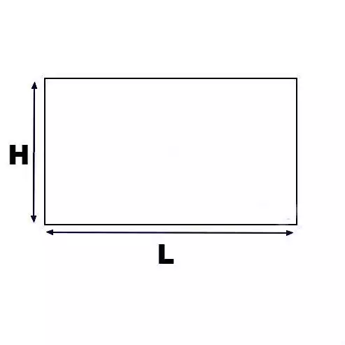 L60cm x H45cm Fond de hotte // Crédence Inox 