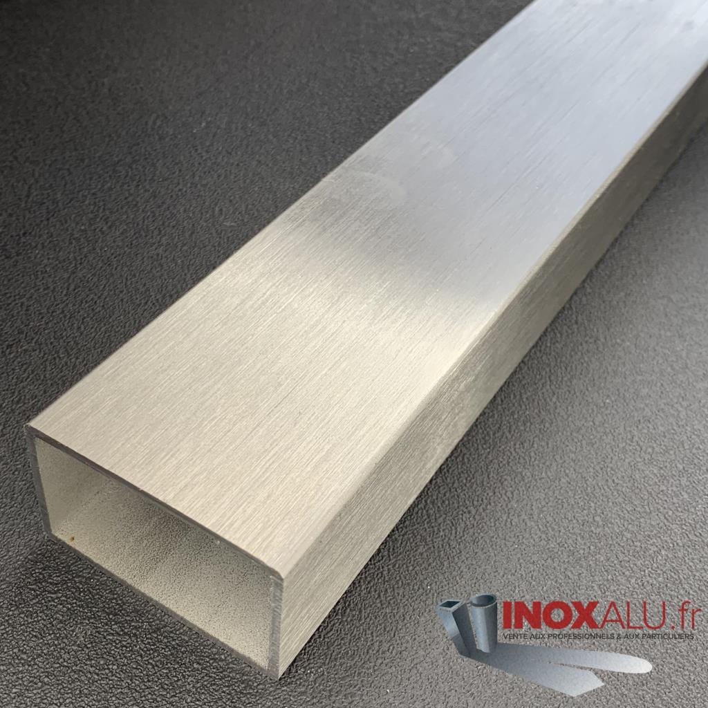 Tube Inox rectangulaire Brossé 60 x 40 x 2 Inox 304L