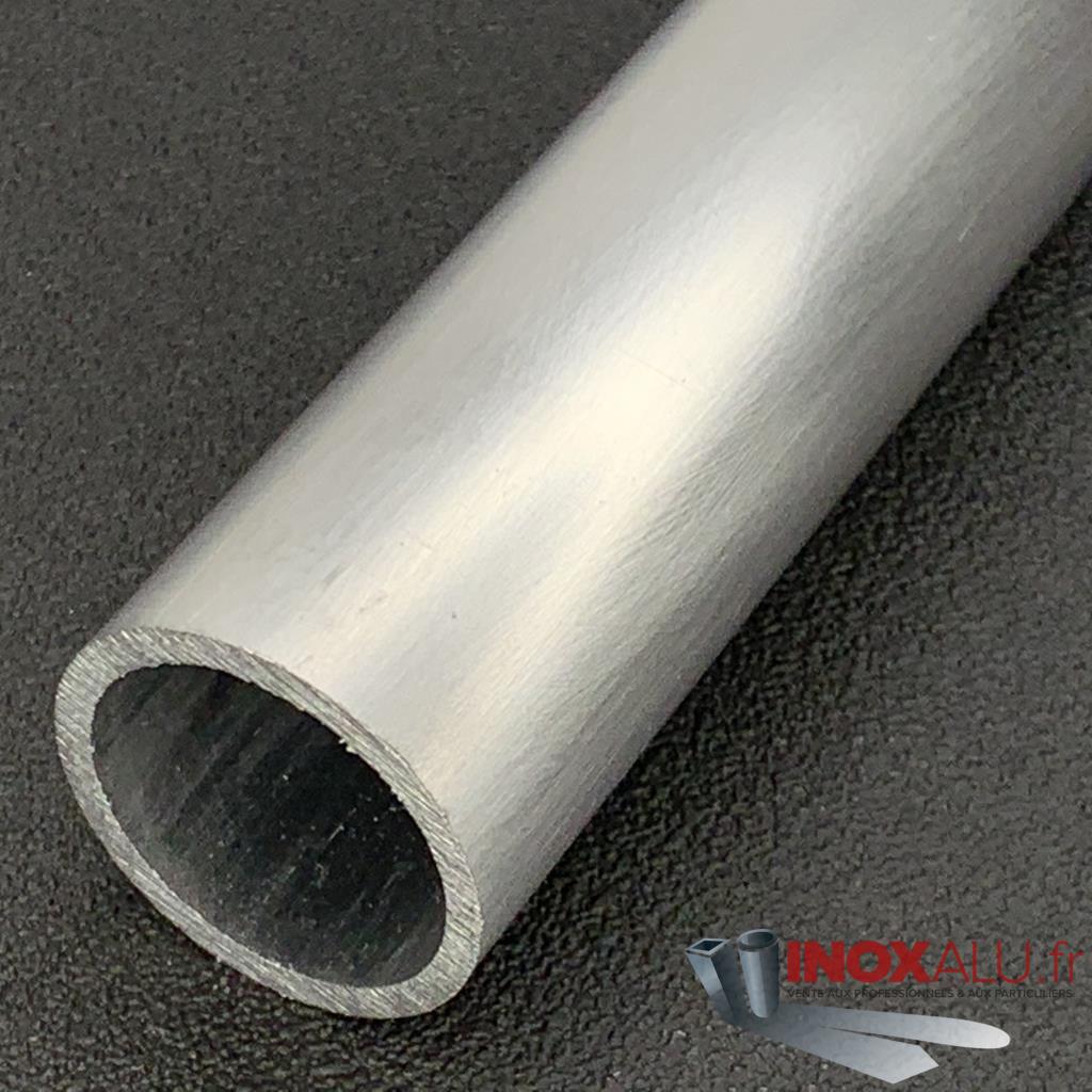 Lot De 2 Tubes Ronds En Aluminium 6063 - 6 Mm Extérieur, 3 Mm Intérieur, Longueur 300 Mm, Neuf