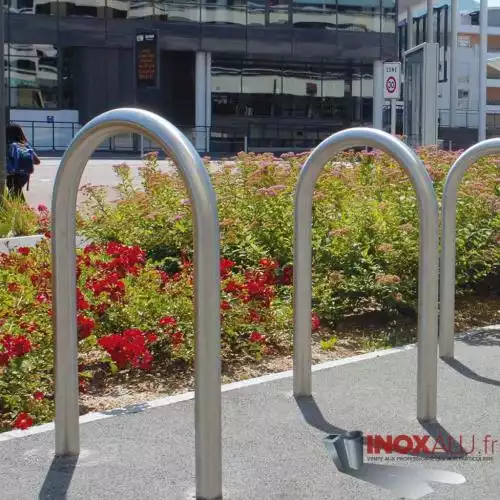 Parking vélos en inox