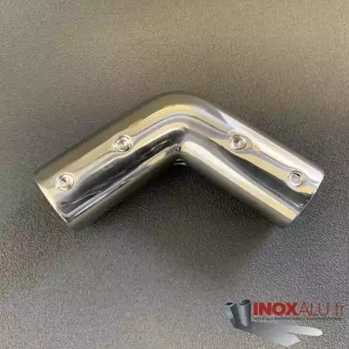 Coude inox 110°