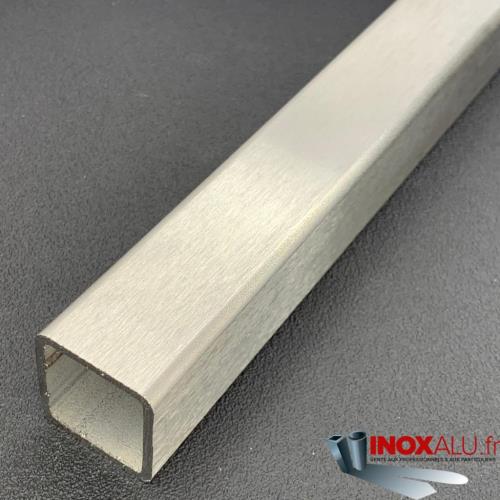 Vente de Tube Inox Carre 304L -INOXALU.fr - InoxAlu.fr